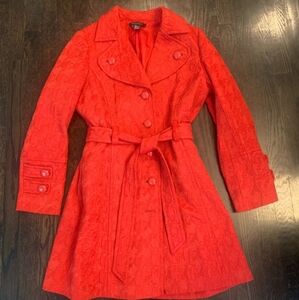 Etcetera Size 12 Red Coat